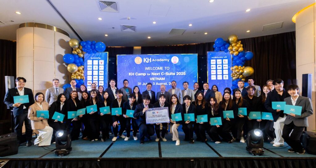 KH Academy พานิสิตนักศึกษา KH Camp for Next C-Suite 2025 บุกเวียดนาม เปิดโลกทัศน์สัมผัสประสบการณ์นอกห้องเรียนสุดเข้มข้นก่อนเฟ้นหาผู้ชนะคว้าตั๋วบินลัดฟ้าเก็บเกี่ยวประสบการณ์ตปท.